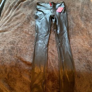 Spanx Faux Leather Leggings